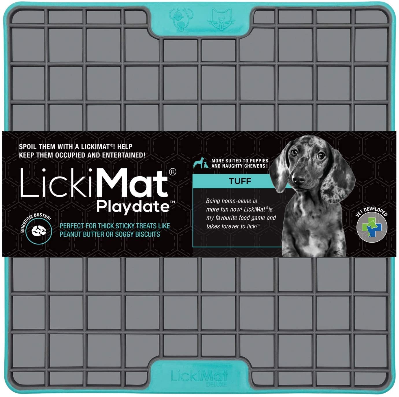 LickiMat - Playdate Tuff Turquoise