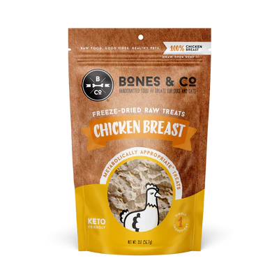 Freeze Dried Raw Treats - Chicken Breast 2 oz