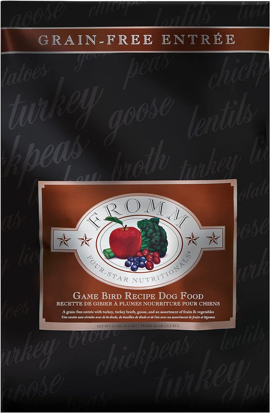 Fromm Four Star Grain Free Game Bird Dog Food