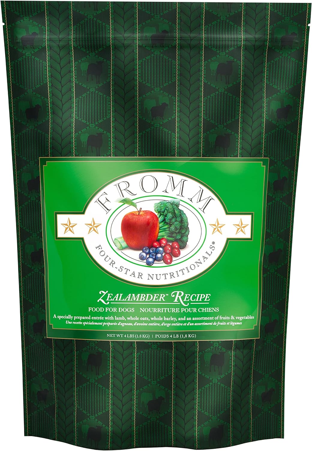 Fromm Four Star Zealambder Dog Food