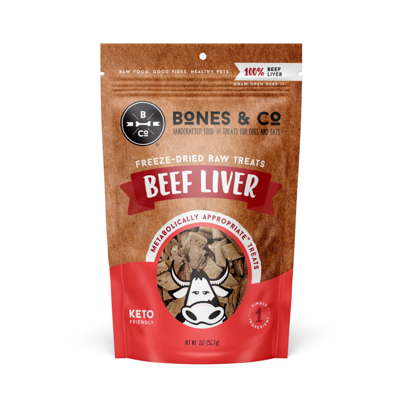 Freeze Dried Raw Treats - Beef Liver 2 oz