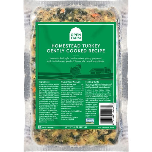 Open Farm Frozen Gently Cooked Dog Food