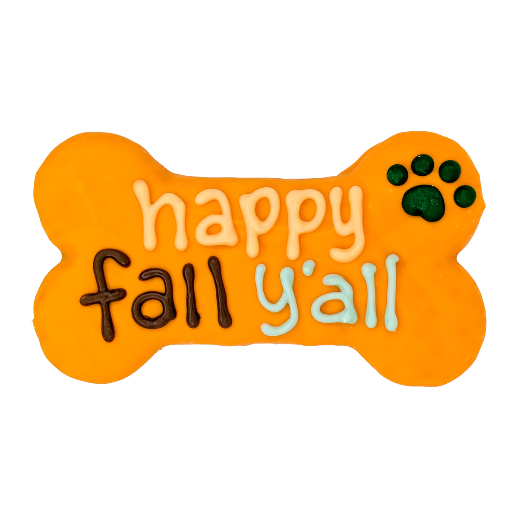 Happy Fall Y’all Bone Cookie