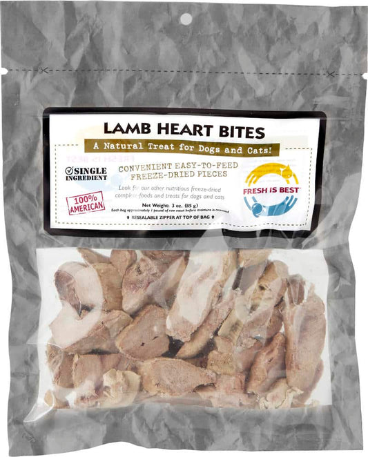 Lamb Heart Bites 3 oz