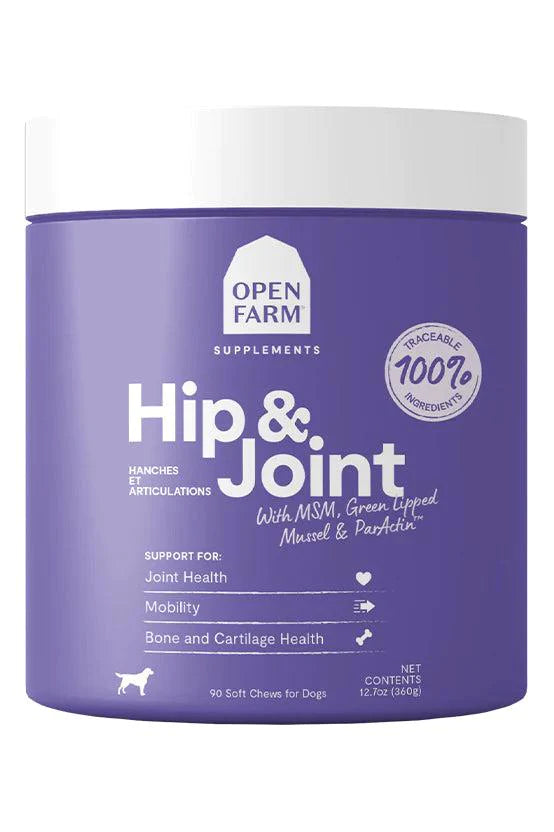 Open Farm Hip and Joint Supplement Chews - 90 ct