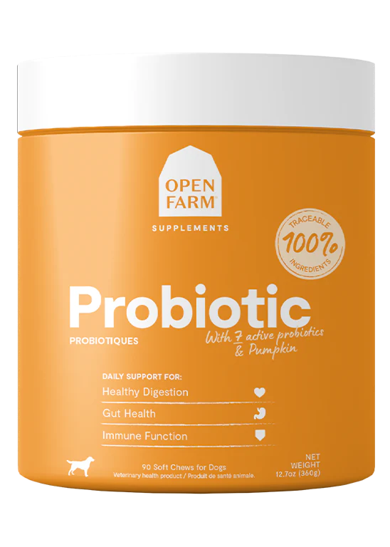 Open Farm Probiotic Supplement Chews - 90 ct