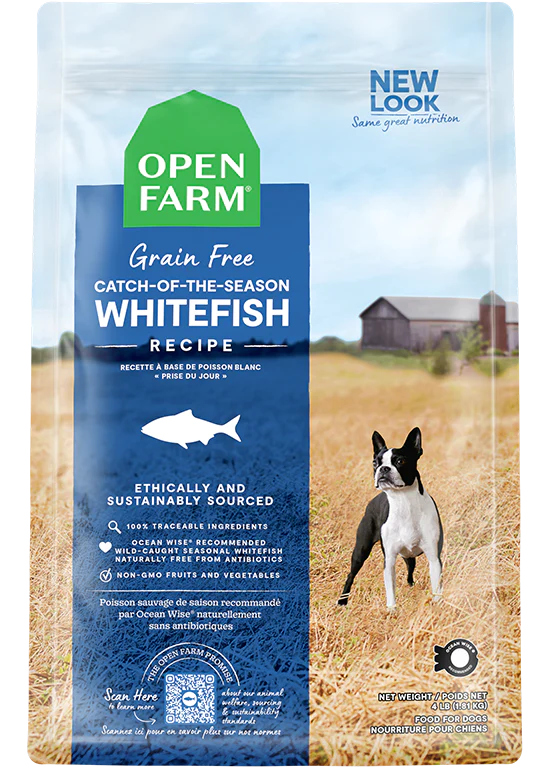 Open Farm Grain Free Dog Food - Catch of the Season Whitefish