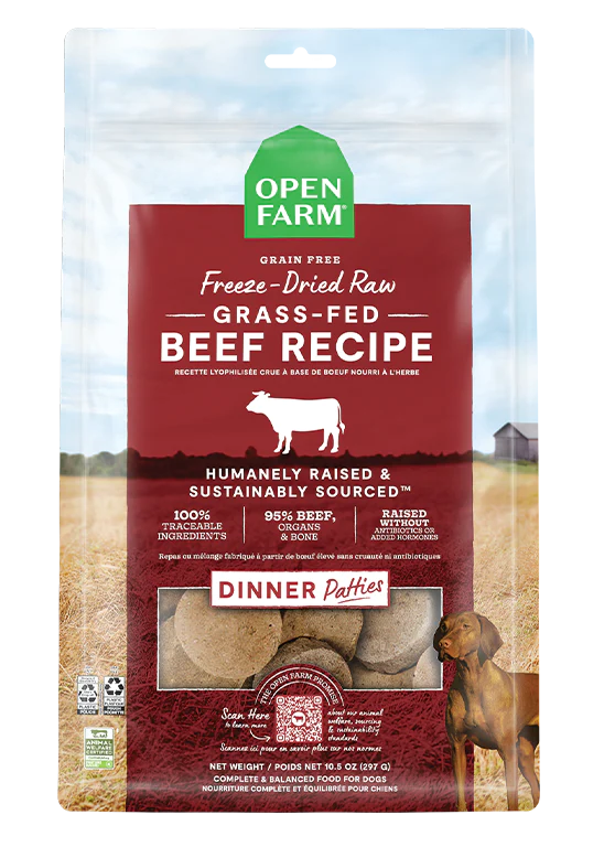 Open Farm Freeze Dried Patties