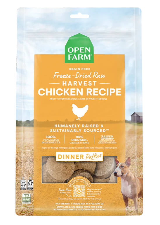 Open Farm Freeze Dried Patties