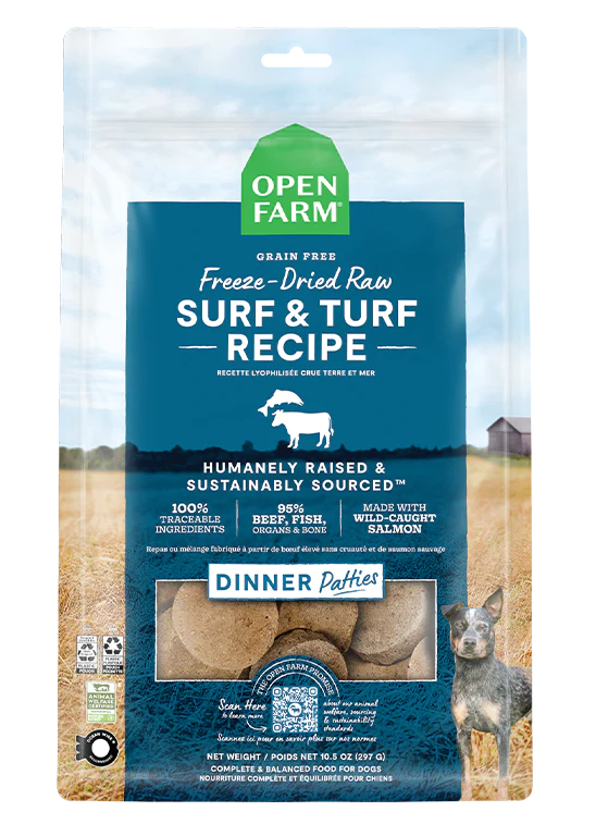 Open Farm Freeze Dried Patties