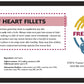 Beef Heart Fillets 3.5 oz