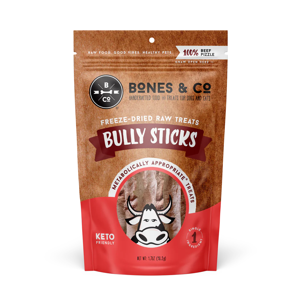 Freeze Dried Raw Treats - Bully Sticks 1.7 oz